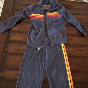 Aviator Nation sweat pants and sweatshirt